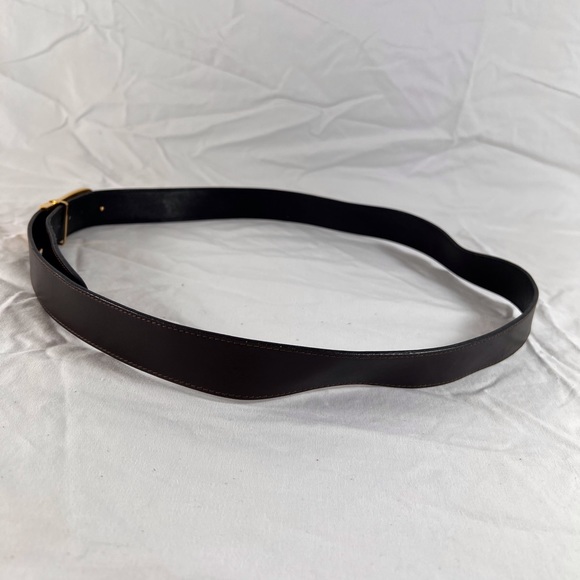 Vintage GUCCI Reversible Black Brown Leather Horsebit Men's Made in Italy 36-40 - Picture 5 of 14